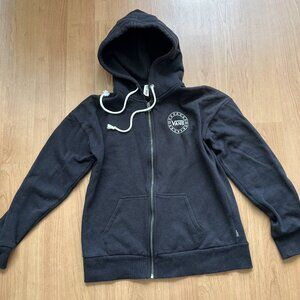 VANS Hoodie Black Woman Sz Small